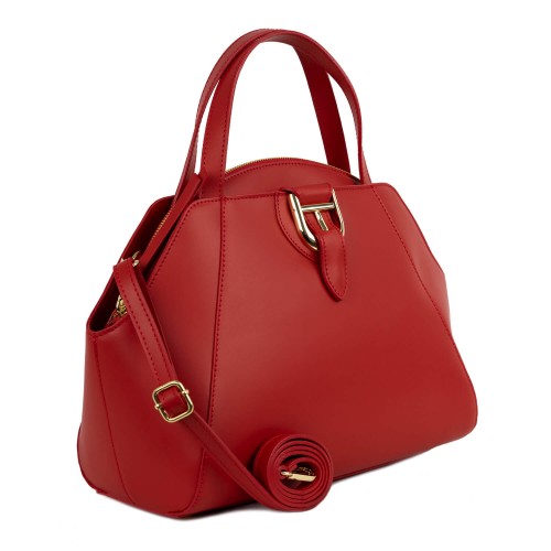 Geanta piele rosie GF672