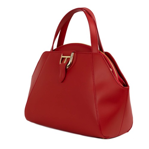 Geanta piele rosie GF672