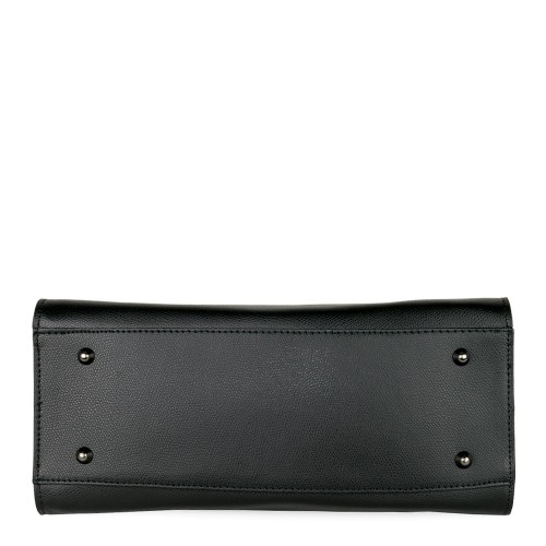 Geanta piele naturala neagra GF683