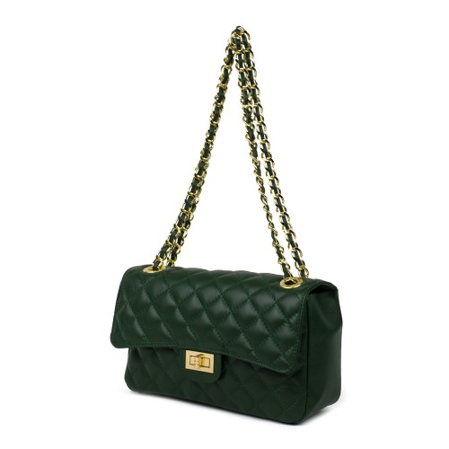 Gentuta piele verde inchis GF701