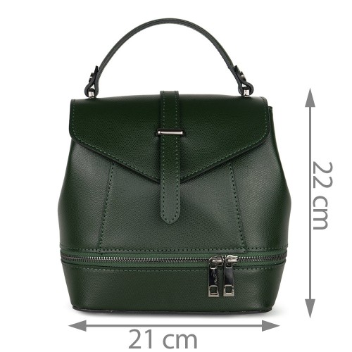 Rucsac dama verde inchis GF704