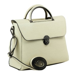 Geanta piele bej deschis GF730