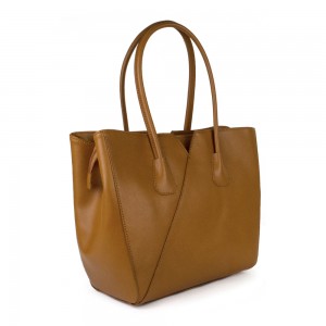 Geanta piele maro GF739