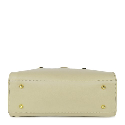 Geanta piele bej GF743