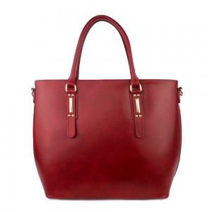 Geanta piele rosie GF754