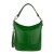 Geanta piele verde GF756