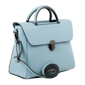 Geanta piele bleu deschis GF760
