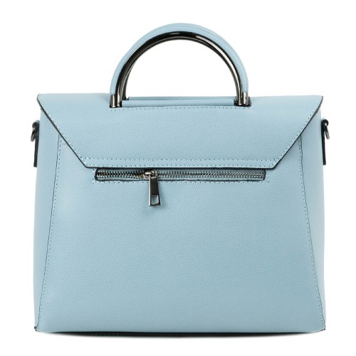 Geanta piele bleu deschis GF760