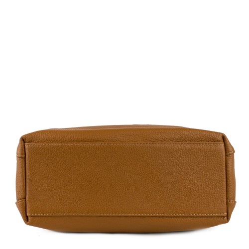 Geanta piele maro deschis GF798
