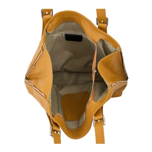 Geanta piele maro GF799
