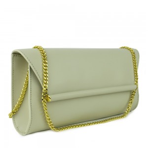 Plic piele alb unt GF806