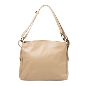 Geanta piele taupe deschis GF818