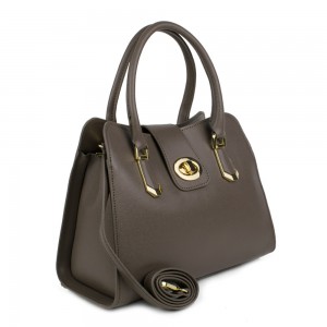 Geanta piele taupe GF855