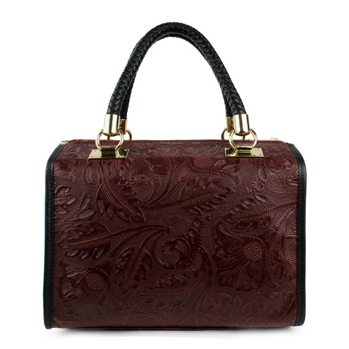 Geanta piele marsala GF865