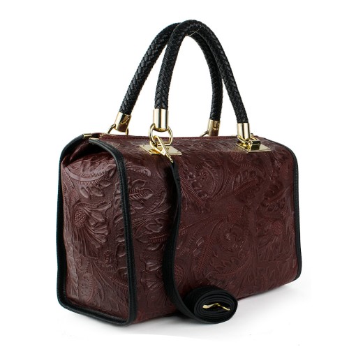 Geanta piele marsala GF865