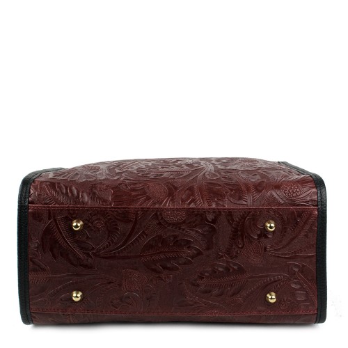 Geanta piele marsala GF865
