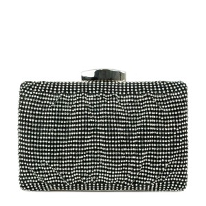 Plic negru cu strasuri GF2282