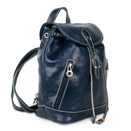 Rucsac dama piele bleumarin GF1006