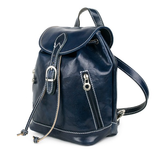 Rucsac dama piele bleumarin GF1006