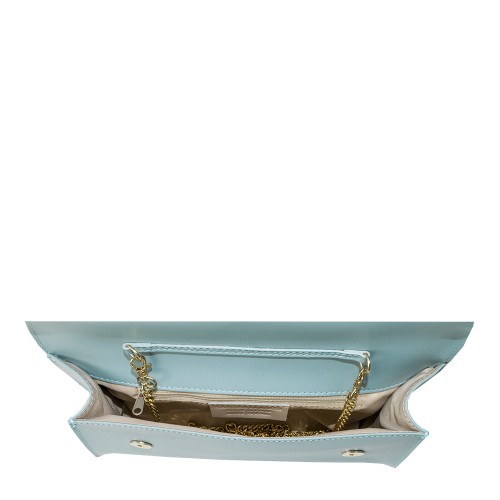 Plic dama piele bleu GF1021