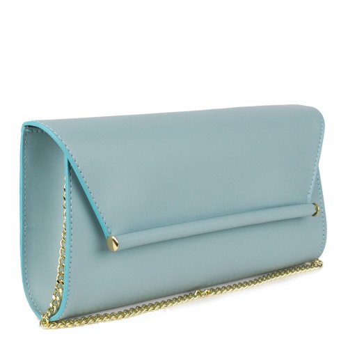 Plic dama piele bleu GF1021