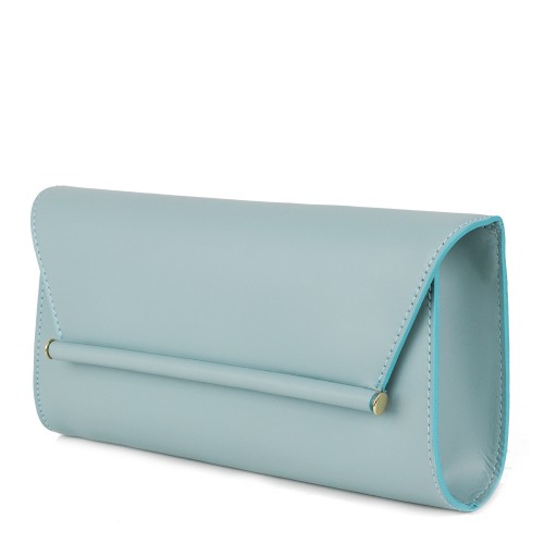 Plic dama piele bleu GF1021