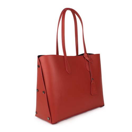 Geanta piele rosie GF1024