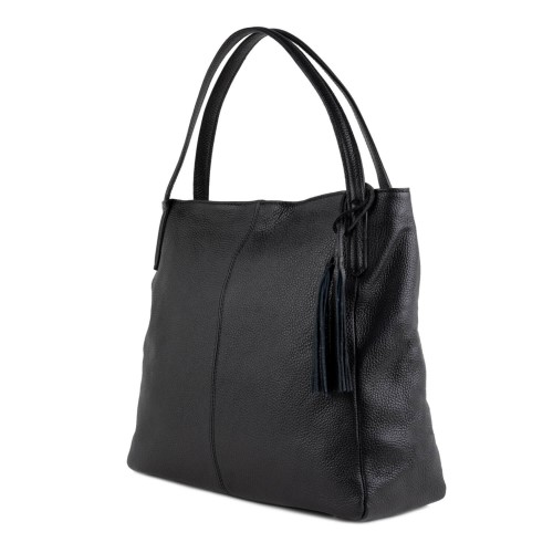 Geanta dama piele neagra GF1037