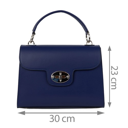 Geanta piele bleumarin GF1057