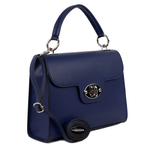 Geanta piele bleumarin GF1057