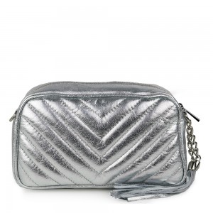 Gentuta dama piele silver GF1059