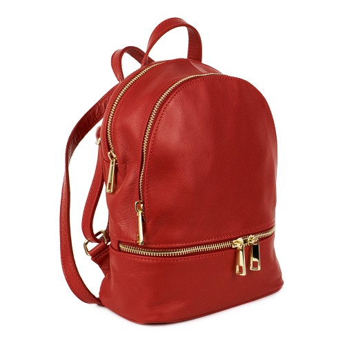Rucsac dama piele rosu GF1125