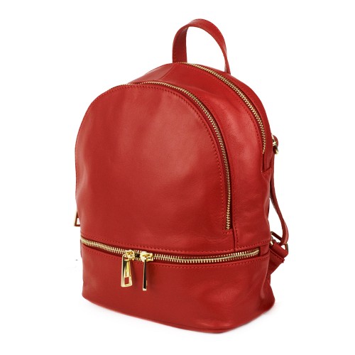 Rucsac dama piele rosu GF1125