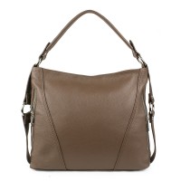 Geanta piele taupe GF1194
