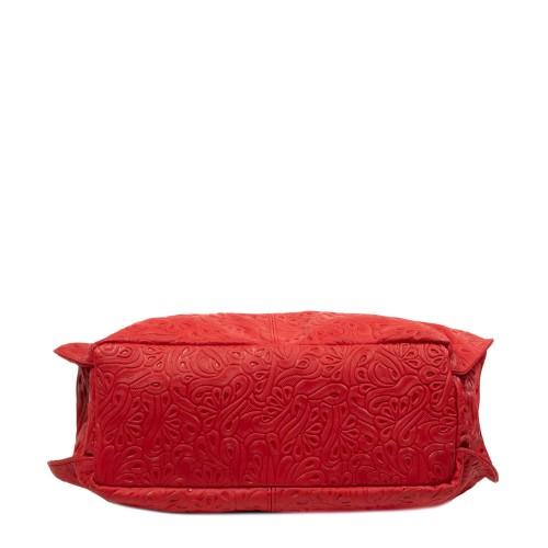 Geanta piele rosie GF1195