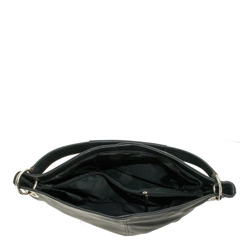 Geanta piele neagra GF1204