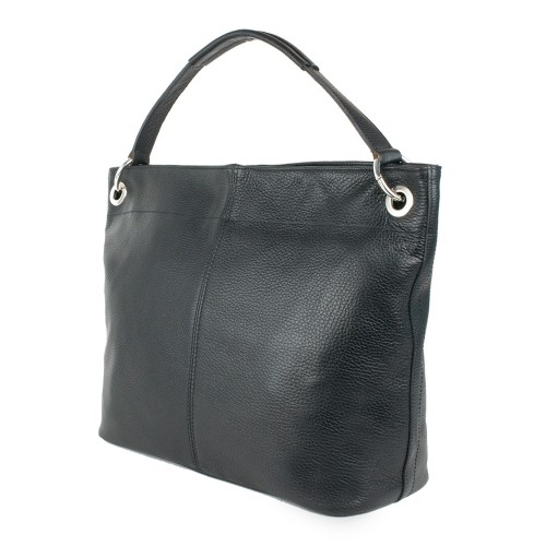Geanta piele neagra GF1204