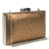 Plic cu strasuri bronze GF1244