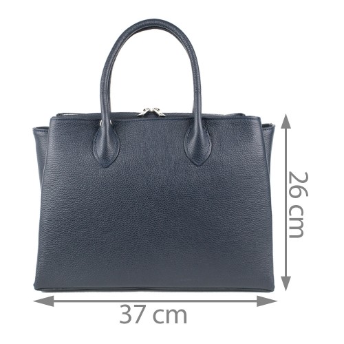 Geanta dama piele bleumarin GF1248