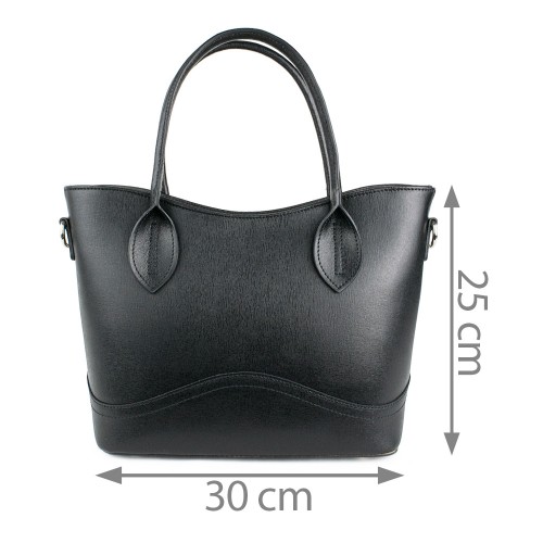 Geanta dama piele neagra GF1259