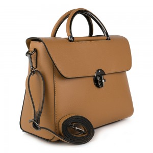 Geanta piele maro GF1278