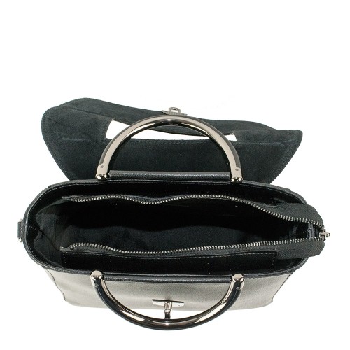 Geanta piele neagra GF1279