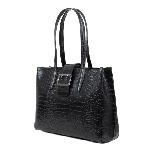 Geanta dama piele neagra GF1282