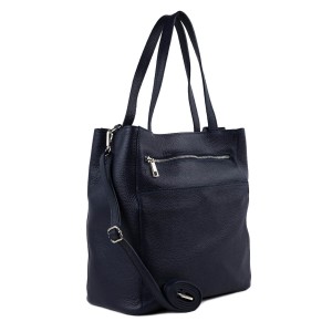 Geanta piele bleumarin GF1287