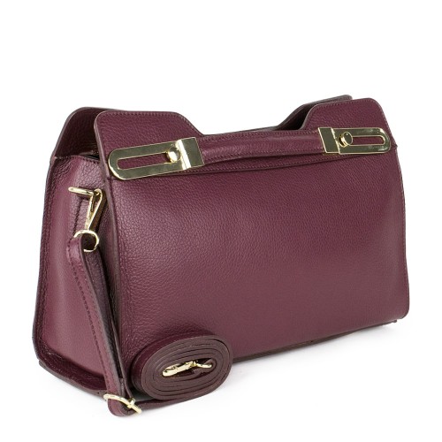 Geanta piele marsala GF1295