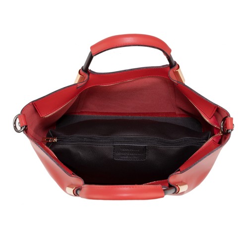 Geanta piele rosie GF1299