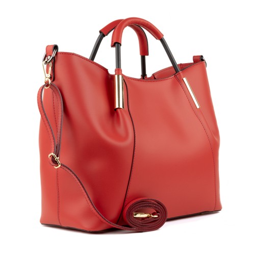 Geanta piele rosie GF1299