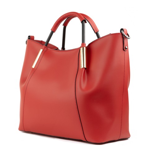 Geanta piele rosie GF1299