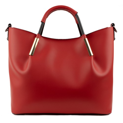 Geanta piele rosie GF1299