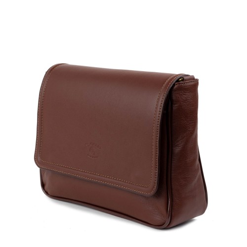 Gentuta maro inchis piele naturala GF1331
